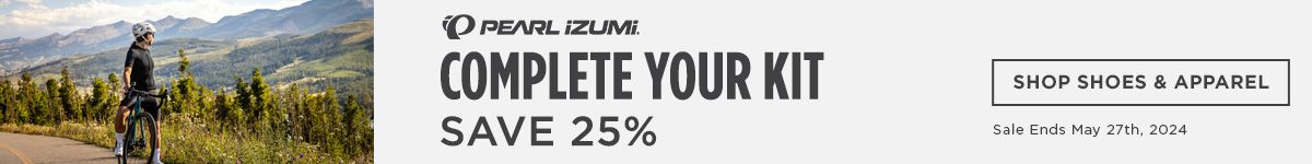 Pearl Izumi Complete Your Kit Save 25% on Shoes and Apparel